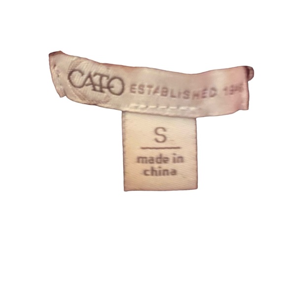 CATO women’s cardigan wrap, sweater burgundy, size small - Picture 3 of 4